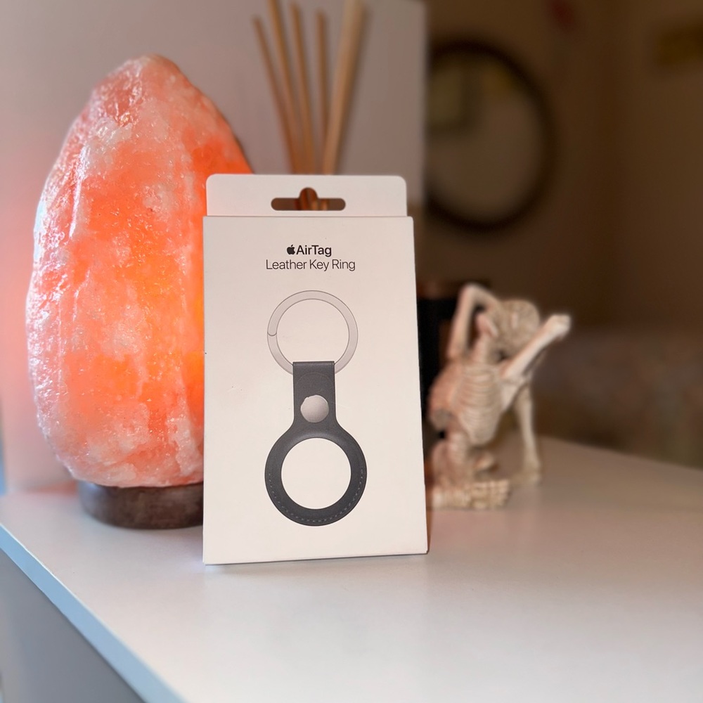 Apple AirTag Leather Key Ring